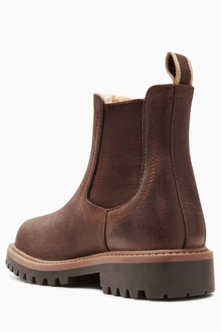 Chelsea Boots With Warm Lining (Older Boys)